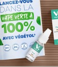 E-liquide naturel français sans propylène glycol sans glycérine végétale Végétol® Pure Corsé