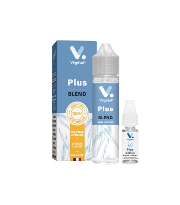 E-liquide français Végétol® Plus Blend grand format