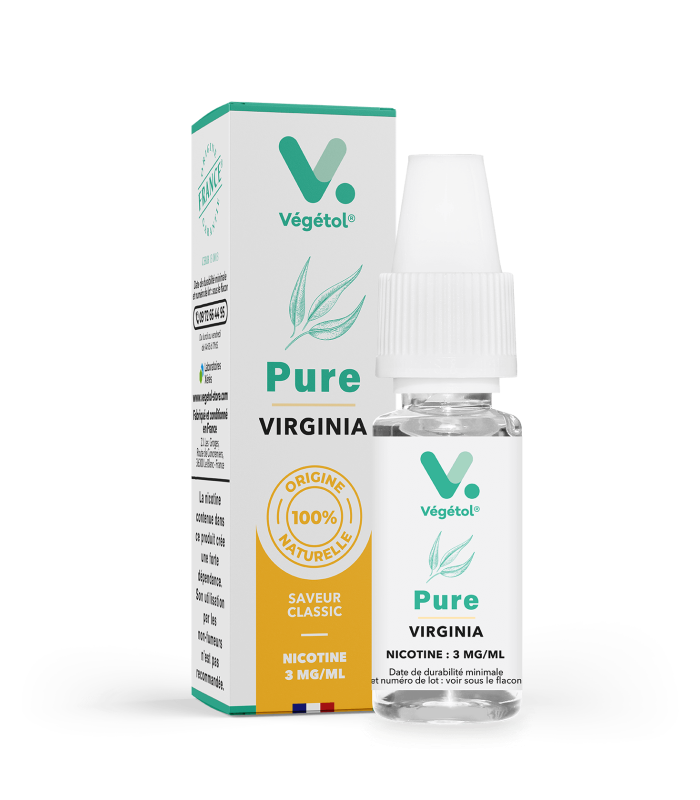 E-liquide fabriqué en France Végétol® Pure Virginia