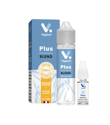 E-liquide français Végétol® Plus Blend grand format