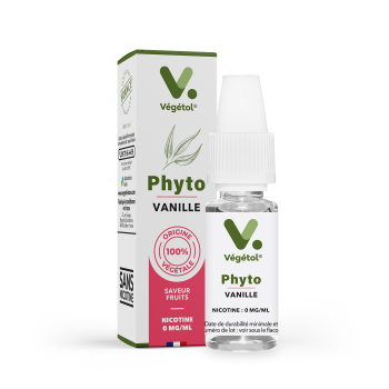 E-liquide Végétol® Phyto Vanille 100% d'origine végétale
