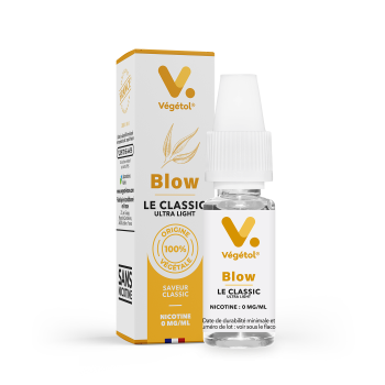 E-liquide Végétol® Blow Le Classic 100% d'origine végétale